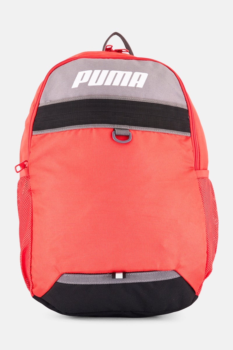 PUMA Men Brand Logo Plus Backpack, Red - Image 1